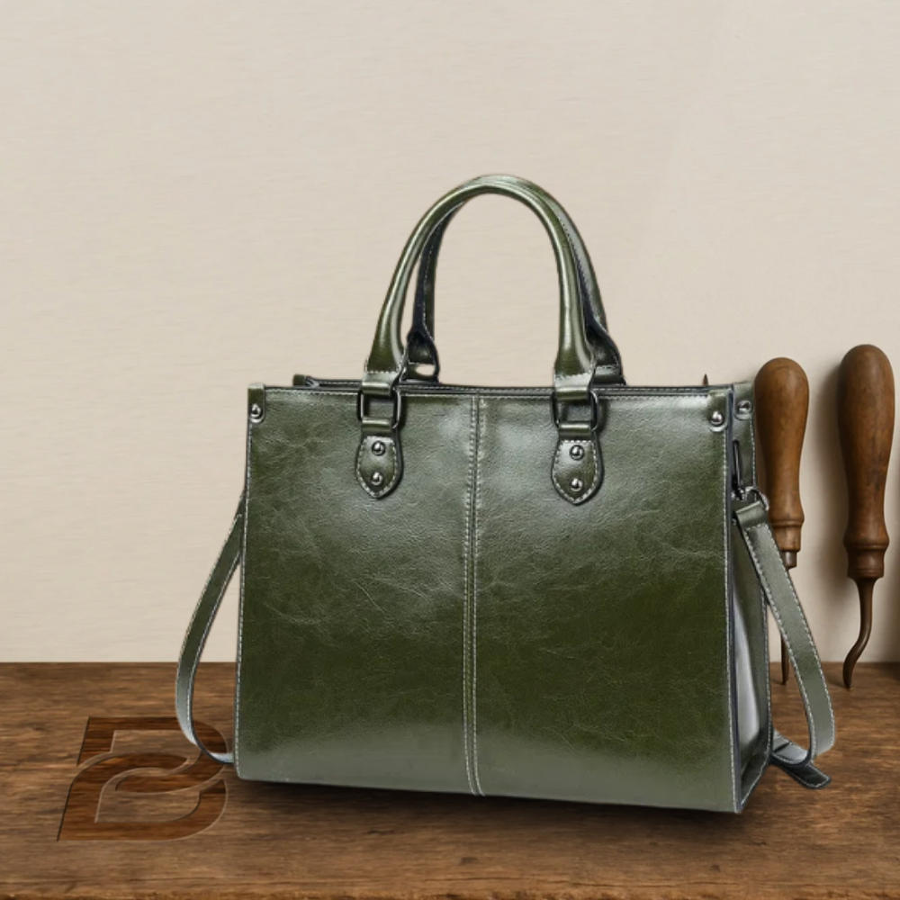 BERK | Fourre-tout en cuir véritable à l'élégance classique