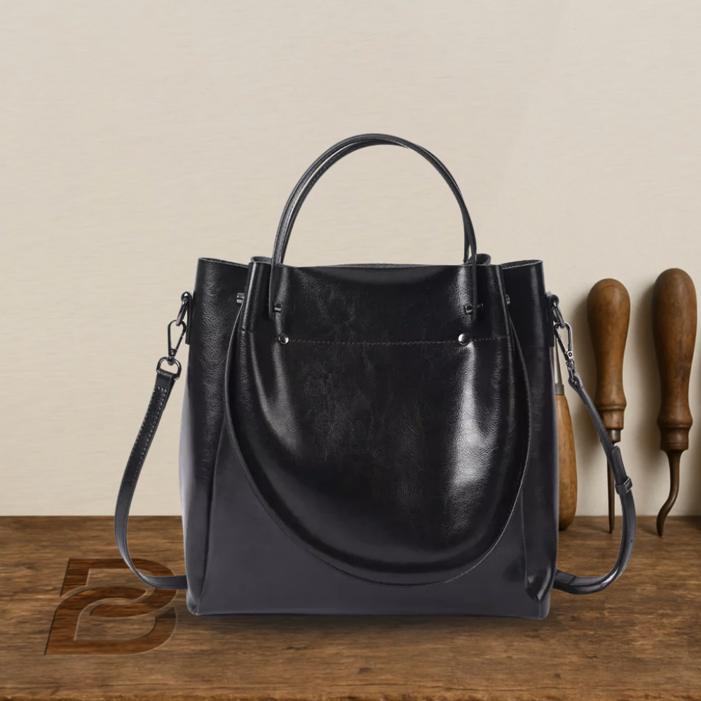 BERK | Sac élégant à double usage en cuir véritable