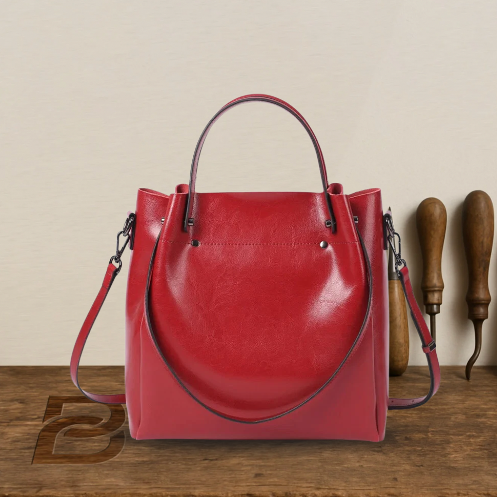 BERK | Sac élégant à double usage en cuir véritable
