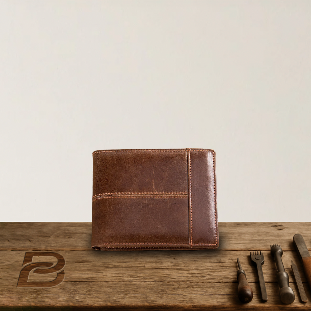 BERK | Portefeuille en cuir vintage