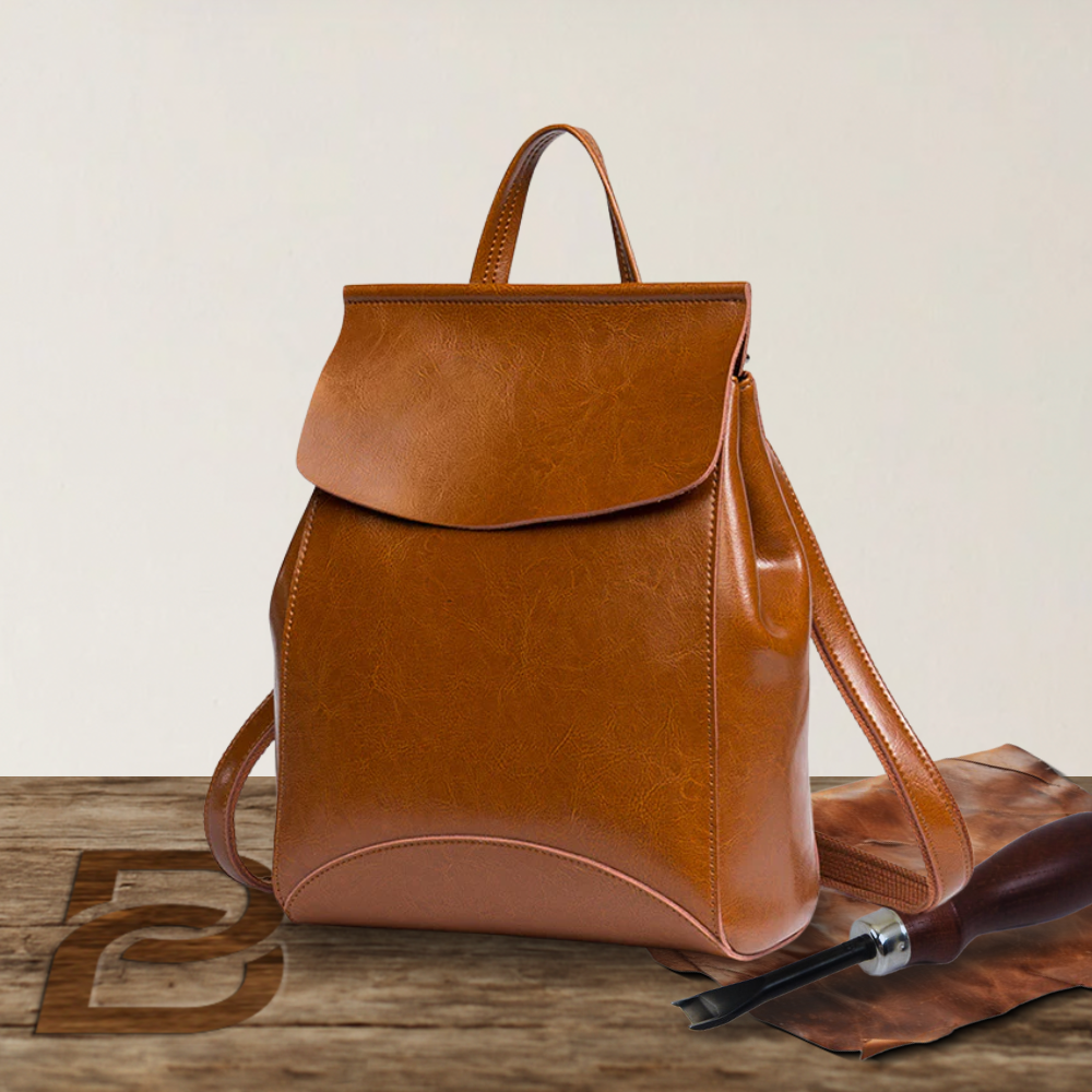 BERK | Sac à dos en cuir véritable