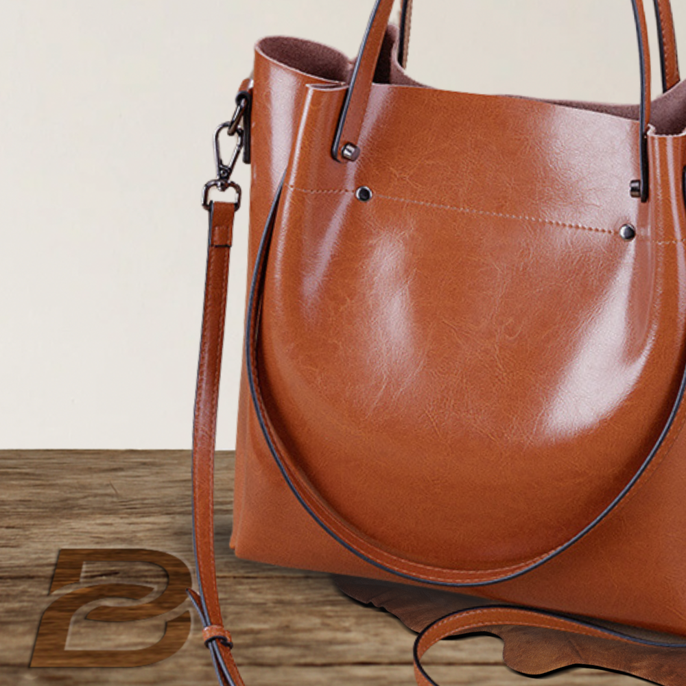 BERK | Sac élégant à double usage en cuir véritable