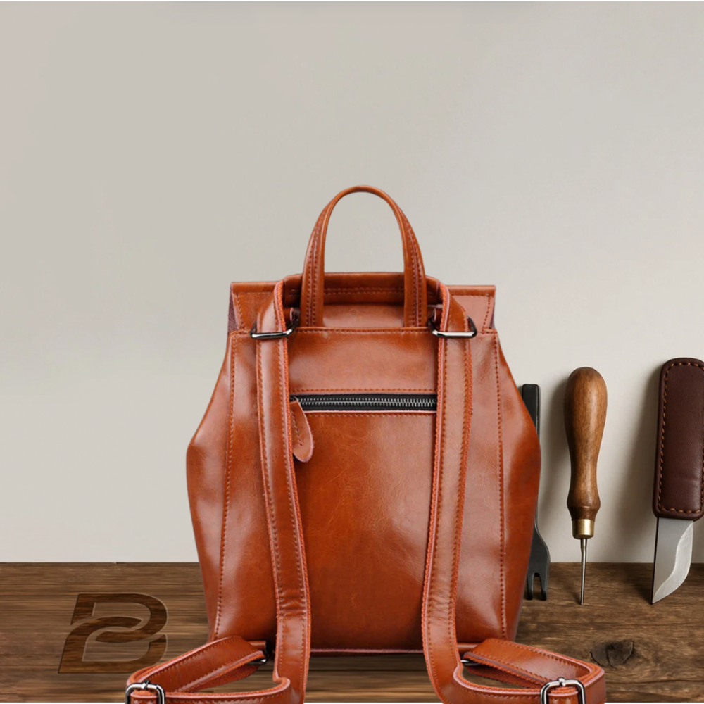 BERK | Sac à dos en cuir véritable
