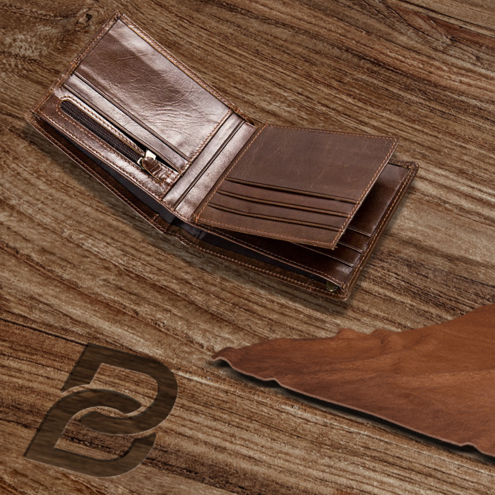 BERK | Portefeuille en cuir vintage