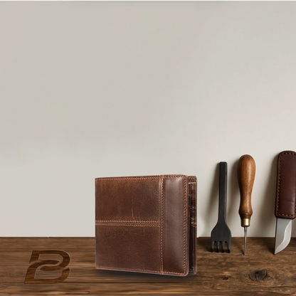 BERK | Portefeuille en cuir vintage