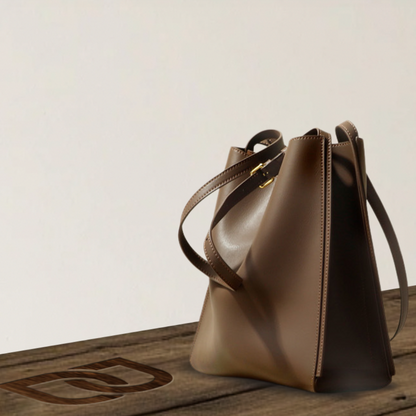 BERK | Sac fourre-tout rétro en cuir véritable