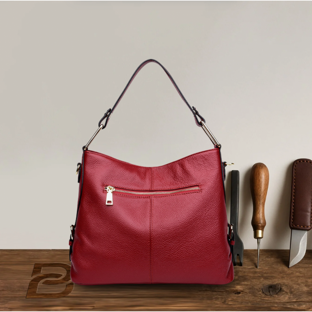 BERK | Sac à bandoulière en cuir véritable